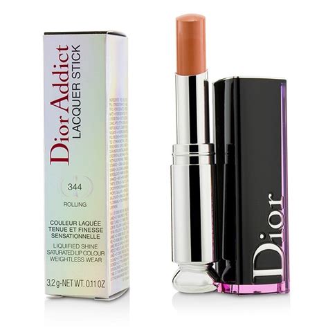 dior addict lacquer stick in 344 rolling|dior addict lacquer stick swatches.